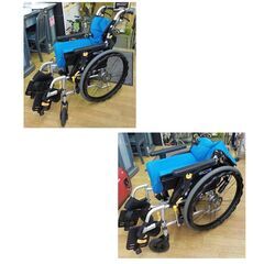 車いす ネクストコア アジャスト NEXT-51B 松永製作所 折りたたみ 背折れ・ 肘はね上げ式 自走・介助兼用 アルミ製 軽量 エアータイヤ 西岡店の画像