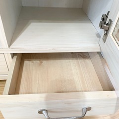 小家具　小物入れ　本立て　棚　ローラー付き　キャビネットの画像