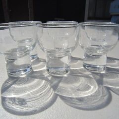 清酒グラス　6杯　佐々木硝子株式会社の画像