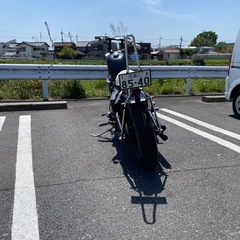 美品車体　スティード400 フリスコチョッパー　フルカスタムの画像