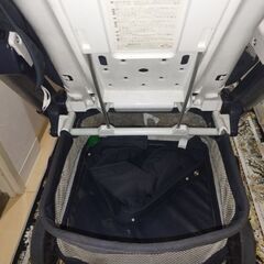 2人乗り　ベビーカー　アプリカーの画像