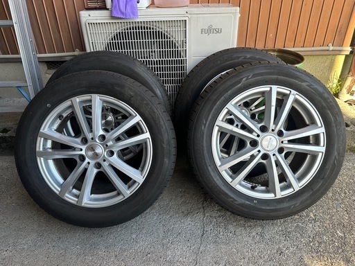 アルミホイール　16インチ　タイヤ付き