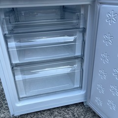 ★美品 動作良好★haier ハイアール 冷凍冷蔵庫 jr-nf173d 173L★2024年製★の画像