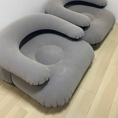 エアソファ(2点セット)の画像