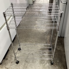 万代店　メタルラック　スチールラック　棚 