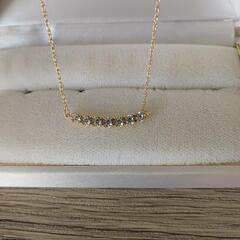 Ｋ１８ネックレス新品(^^)