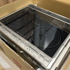 【新品未使用】三菱ビルドインIHクッキングヒーター