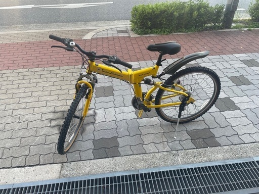 ランボルギーニ　折りたたみ自転車　26
