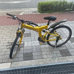 ランボルギーニ　折りたたみ自転車　26