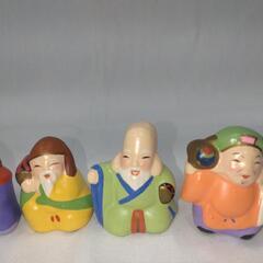 恵山泥人形 七福神の画像