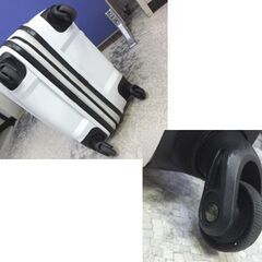 TSAロック AMERIKAN TUORISTER キャリーバッグ 機内持ち込み不可 ホワイト  スーツケース トランクケース 旅行かばん アメリカンツーリスター ☆ 札幌市 北区 屯田 の画像