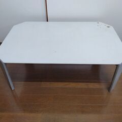 木製●折り畳みローテーブル　幅90×奥行60、高さ32cm　折脚...