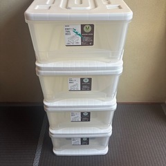 【お取引先決定済み】ニトリ　収納ケース　4個セットの画像