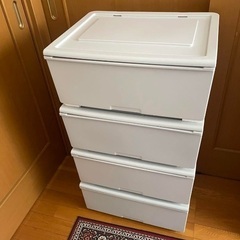 収納ケース Nフラッテ 引き出しタイプ レギュラーサイズ　グレー
