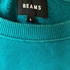 L青緑トレーナーbeamsの画像