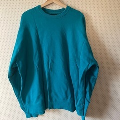 L青緑トレーナーbeams
