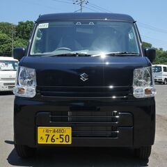 (6517) 148万 R.7(2025)年　スズキ エブリイ　AT　ブラック　走行4KM　登録済未使用車‼の画像