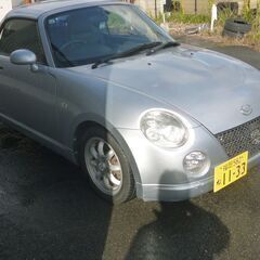 ダイハツ　コペン　L880K　１７年　車検８年１２月　オートマ 全塗装　アクティブトップ問題なし　乗って帰れますの画像
