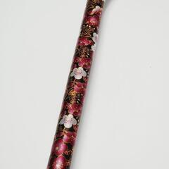 ●極美品● 4点支柱杖・歩行補助 軽量 高さ調整可能66cm～88cm 和柄 花柄 の画像