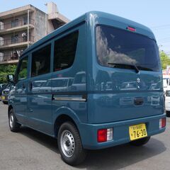 (6518) 148万 R.7(2025)年　スズキ エブリイ　AT　グリーン　走行5KM　登録済未使用車‼の画像