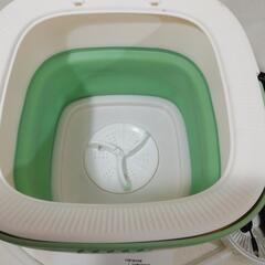 折りたたみ式洗濯機【未使用品】の画像