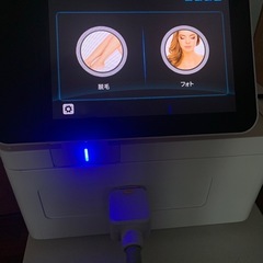 業務用脱毛機ザライトの画像