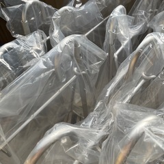 新品 アルミ自在物干し 部屋干し ベランダの画像