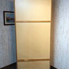 木製ワードロープ　クローゼット　しっかりした作り　重厚感の画像