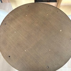 MUTUKIテーブルの木製脚　天板別 ダイニングテーブル　60cm 北欧 の画像