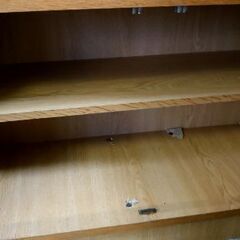 ■10段ガラス戸棚　高さ180cmの画像