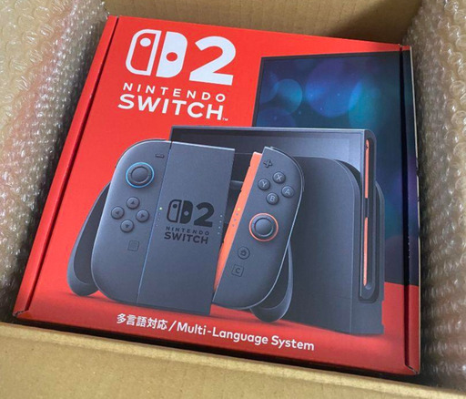 新品・納品書付き】Nintendo Switch 2 本体 多言語対応 - メルカリ