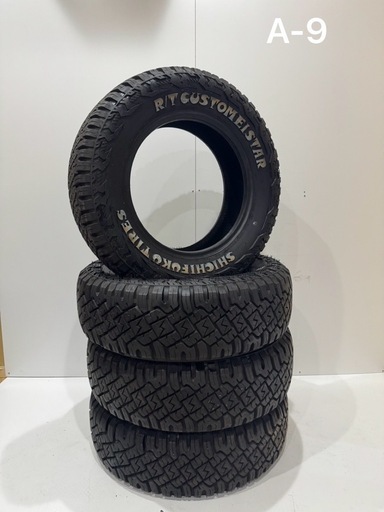 〜商談中〜[極上]SHICHIFUKU TIRES シチフクタイヤ 215/70R16LT 16インチ 8分山23年製4本中古相場 ¥17,700 クレジット決済可