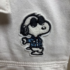 GUとスヌーピのコラボデニムGジャンの画像
