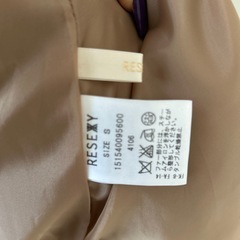 リゼクシー　コート　美品　着用一回　の画像