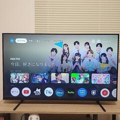 ４３型LEDチューナーレスTV　４K対応　引き取り限定