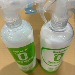 シュアラスター　ゼロウォーター　ゼロドロップ　500ml 各１本ずつの画像