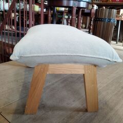 無印良品 オットマン スツール・腰かけにも ナチュラル シンプル MUJI　/TJ-2428 2F南の画像