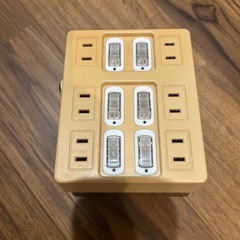 たこ足コンセント6口