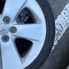 トヨタ プリウス30純正の17インチ　215/45R17の画像