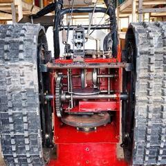がらくた（ジャンク）、、カナダ製コマツ除雪機　（江別から）