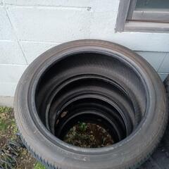 ZEETEX　プリウスなど　215/45r17　5部山　4本の画像