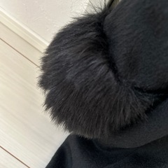 デイライルノアール　コート　黒　美品　着用一回の画像