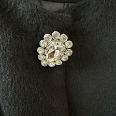 デイライルノアール　コート　黒　美品　着用一回の画像