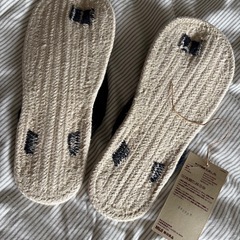 新品！【無印良品】綿スリッパの画像