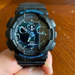 G-SHOCK GA-110 ブラック/ブルー　GA-100CB...