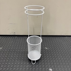 ニトリ　傘立て　ホワイト