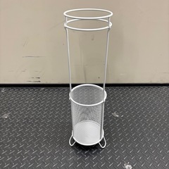 ニトリ　傘立て　ホワイトの画像
