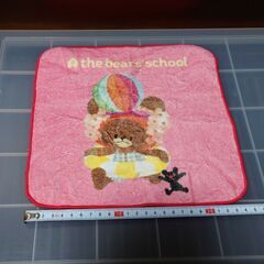 3枚セット　タオルハンカチ　ピクミン　くまのがっこうの画像