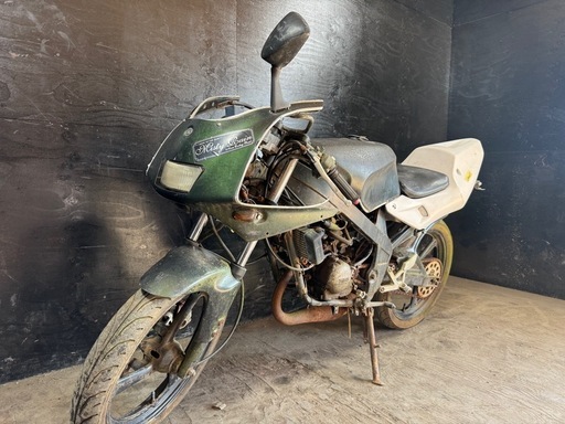 ★支払い総額5.8万円★なんでも買いますよ！！ヤマハ TZR50 4EU 不動、レストアベース 社外チャンバー！社外テールカウル！初爆OK！