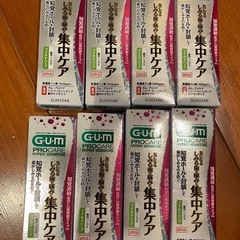 GUM　集中ケア知覚過敏　歯磨き粉